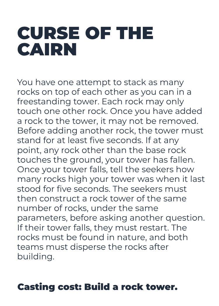 Curse of the Cairn
