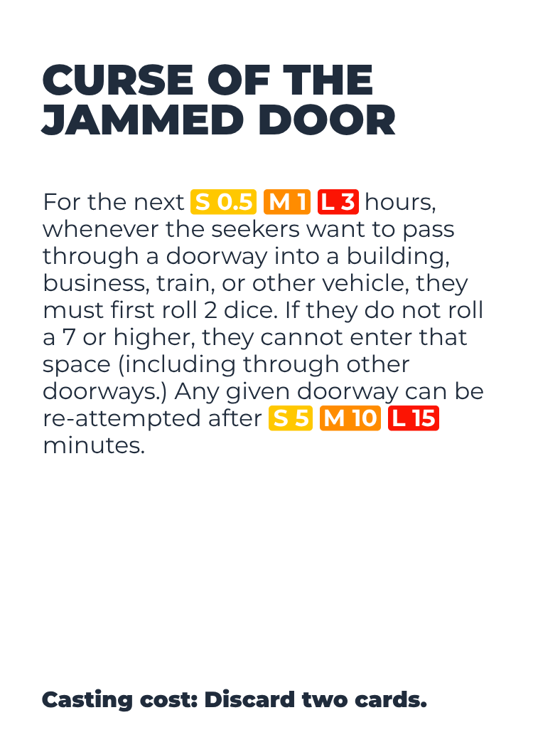 Curse of the Jammed Door