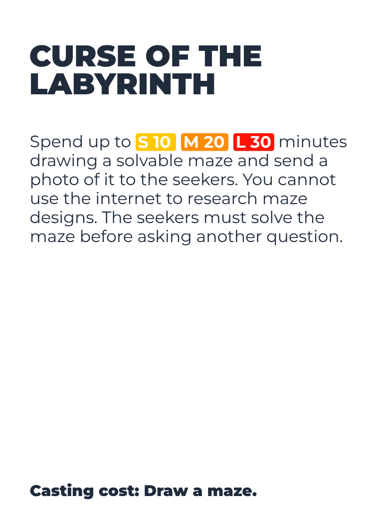 Curse of the Labyrinth