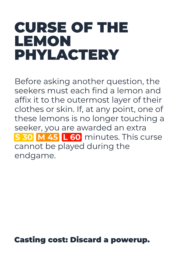 Curse of the Lemon Phylactery